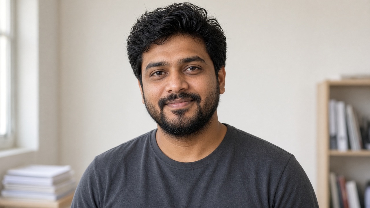 Illustrative portrait of Ravi Shah